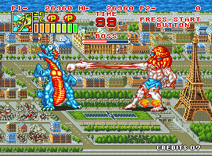 King of the Monsters 2 screenshot 10 for Neo Geo AES